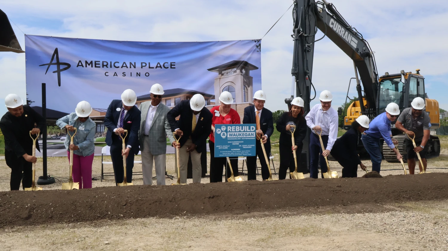 American Place Casino groundbreaking